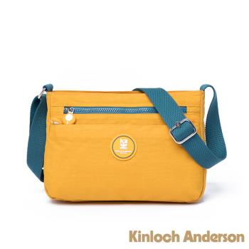 【Kinloch Anderson】迷霧森林 拉鍊斜側包-黃色