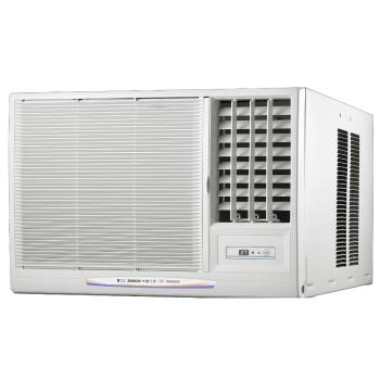 (含標準安裝)SANLUX臺灣三洋R32變頻冷暖右吹窗型冷氣6坪SA-R41VHR