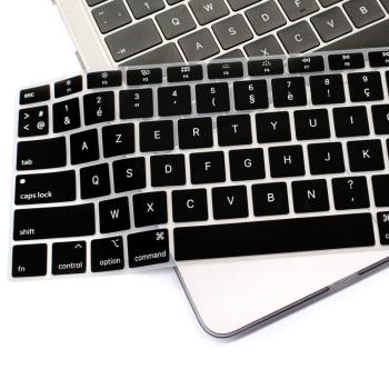 適用M1款2020蘋果Macbook air13/13.3寸法語鍵盤膜A2337法文套墊