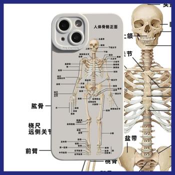 醫學生蘋果14手機殼iPhone13promax專用12骨架11創意x個性xr適用8