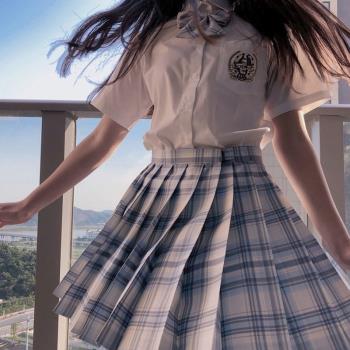 檸檬海鹽JK制服裙正版套裝日系原創半身裙女學院風格裙夏季短裙子