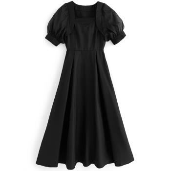 GRL夏季新款2023日系甜美微透短款開衫顯瘦吊帶連衣裙套裝