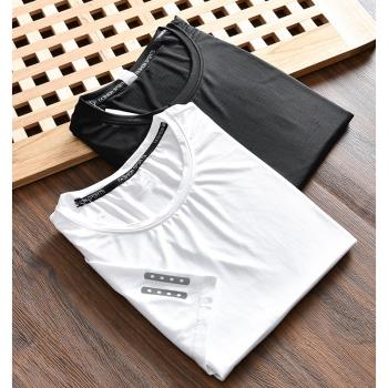 苾入 3M反光 冰絲網眼 夏季外貿男士透氣速干跑步運動休閑短袖T恤