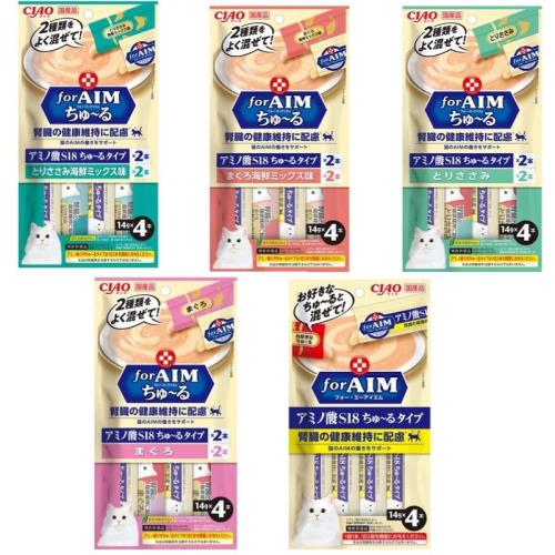 日本CIAO啾嚕肉泥for AIM Churu腎臟健康維護考慮系列-14gx4入