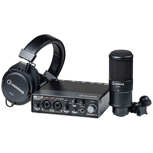 『YAMAHA 山葉』Steinberg錄音介面 UR22c Recording Pack 套組 / 公司貨保固