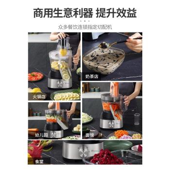 切丁機商用多功能切菜機蘿卜粒蔬菜水果切片切土豆絲電動切丁神器