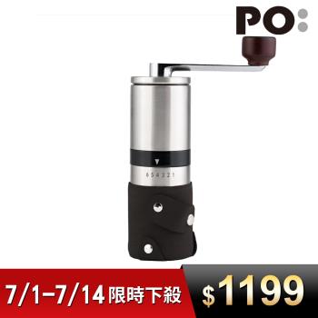 【PO:Selected】丹麥手動式不銹鋼研磨咖啡器2.0(黑)(不鏽鋼磨芯)