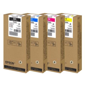 EPSON T949 系列 T949100+T949200+T949300+T949400 四色 原廠盒裝墨水匣