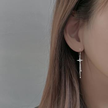輕奢925純銀女小眾設計感耳環