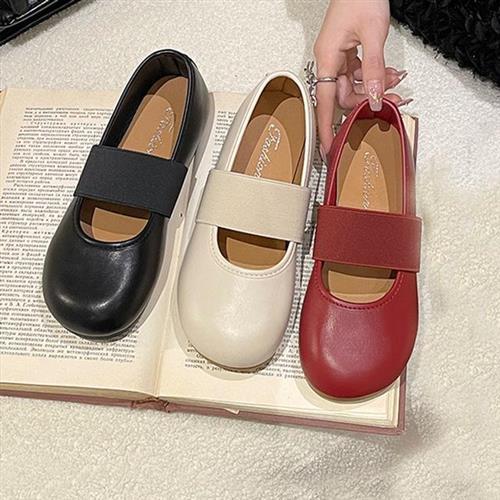 【Alice】優雅簡約拉長雙腿比例娃娃鞋(小白鞋/帆布鞋/樂福鞋/休閒鞋)