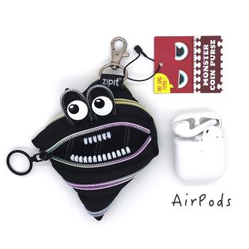 新品網紅禮物正品ZIPIT怪獸拉鏈包零錢袋耳機口紅airpods收納包S