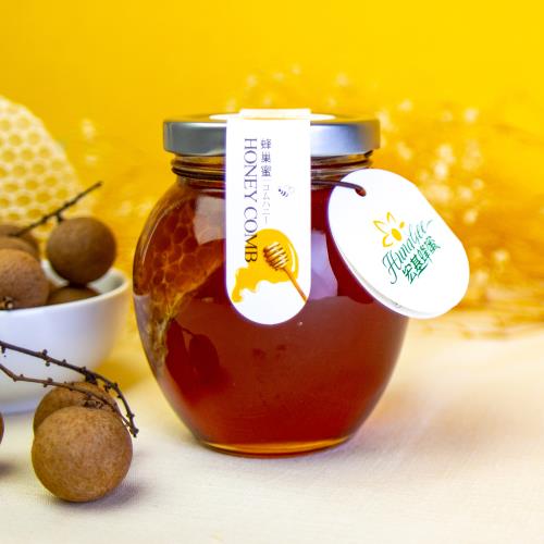 《宏基蜂蜜》蜂巢蜜(每瓶420g，共兩瓶)