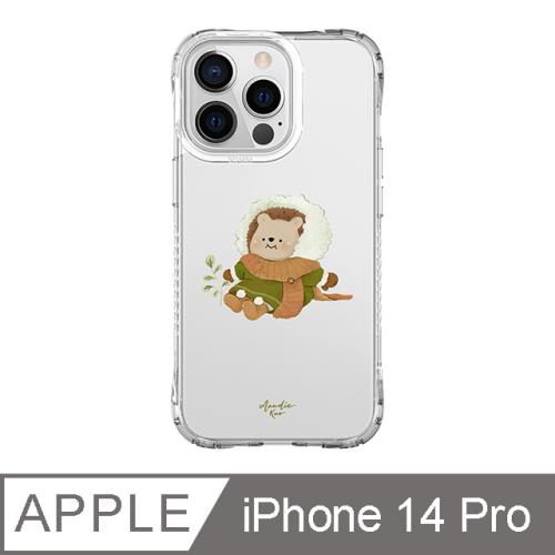 iPhone 14 Pro 6.1吋 Mandie暖呼呼刺蝟抗黃防摔iPhone手機殼