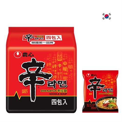 【NONG SHIM】農心辛拉麵 4入/袋