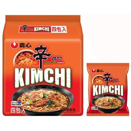 【NONG SHIM】農心辛辣白菜風味拉麵 4入/袋