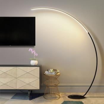 落地燈釣魚燈現代簡約北歐設計師藝術創意客廳沙發臥室床頭氛圍燈