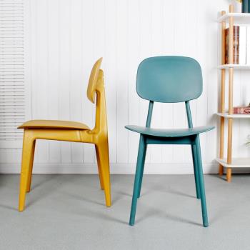 北歐餐椅創意戶外洽談椅簡約咖啡椅馬卡龍奶茶椅陽臺靠背椅尼采椅