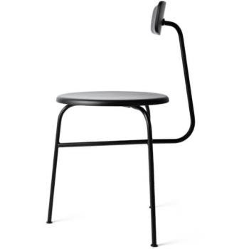 現代簡約餐椅設計師咖啡椅北歐loft椅子極簡鐵藝靠背高腳吧臺椅