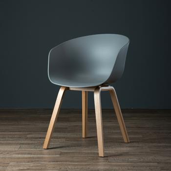 北歐餐椅椅子家用簡約書桌椅ins化妝椅凳子靠背現代設計師辦公椅