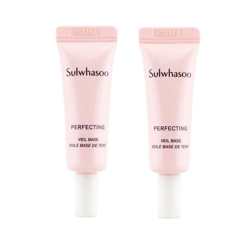 【Sulwhasoo 雪花秀】完美輕透美肌乳 4ML x 2 #NO.01光透粉色(效期至2025年02月)