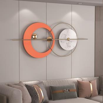 現代簡約客廳墻面裝飾品壁掛電視沙發背景墻臥室床頭鐵藝墻上掛飾