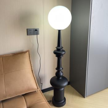 意大利設計師款復古羅馬客廳沙發邊裝飾落地燈臥室藝術酒店展廳燈