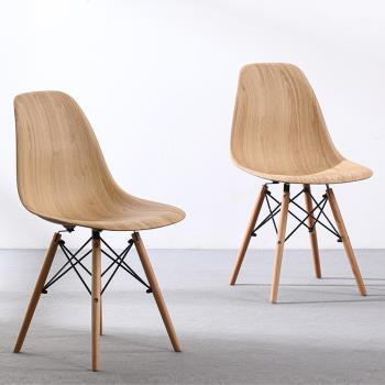 北歐椅餐椅現代簡約凳子家用椅臥室辦公椅網紅椅小戶型咖啡椅創意