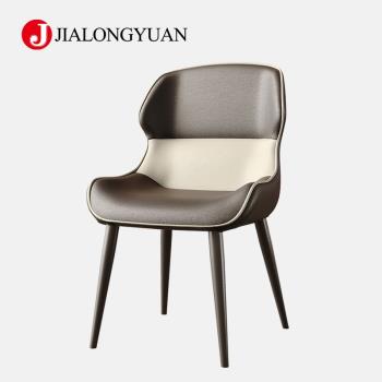JIALONGYUAN丨娃娃魚餐椅 意式輕奢設計師Barracuda家用餐桌椅子