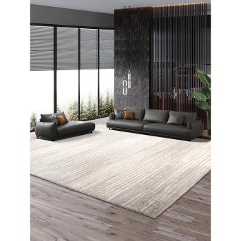 意式地毯客廳2024新款輕奢現代極簡沙發家用加厚地墊臥室床邊毯