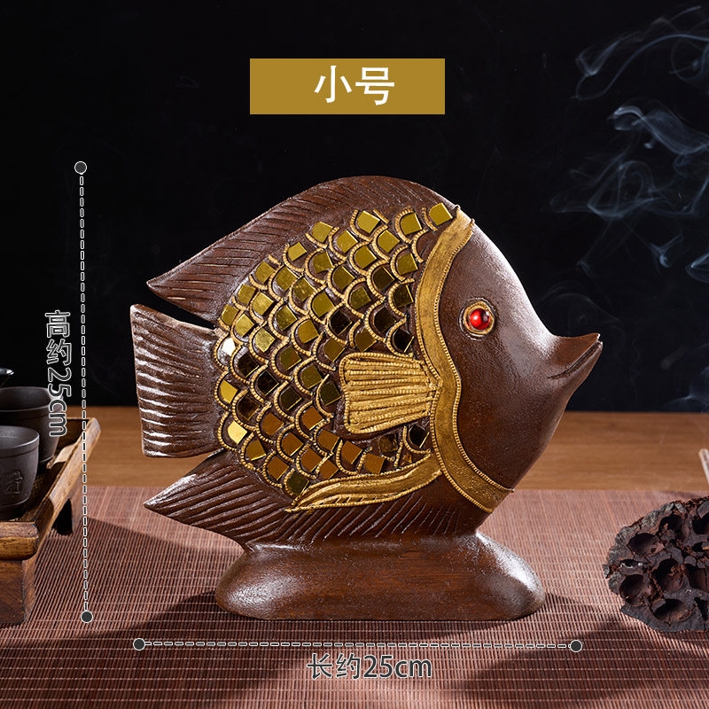 家飾品陶磁器招財魚置物 家飾品陶磁器招財魚置物 【公式通販】