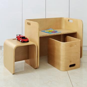 0-6多功能小幼兒童學習桌椅子實木寶寶游戲玩具寫字書桌安全家用