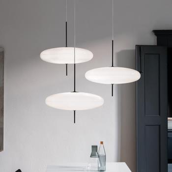 丹麥北歐設計師創意飛碟藝術吊燈個性極簡餐廳簡約床頭餐桌吧臺燈