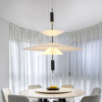 意大利現代簡約吊燈北歐飛碟餐廳led輕奢客廳創意個性家用餐桌燈