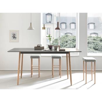 北歐餐桌簡約現代實木腿桌椅套裝室內飯桌家用餐廳家具小戶型桌子