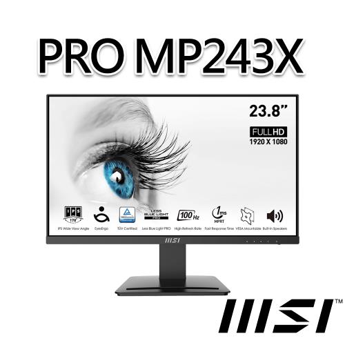 msi微星 PRO MP243X 23.8吋 螢幕