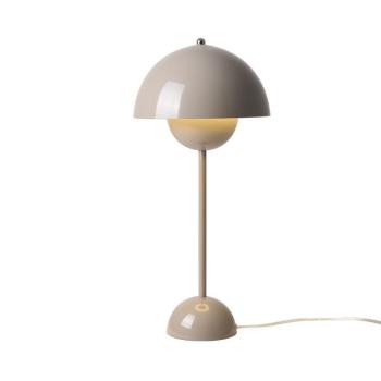 丹麥設計師客廳北歐書房花苞臺燈蘑菇 ins少女臥室裝飾床頭小夜燈