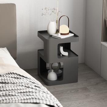 北歐現代床頭柜沙發邊幾個性創意幾何設計小茶幾現代簡約小茶桌