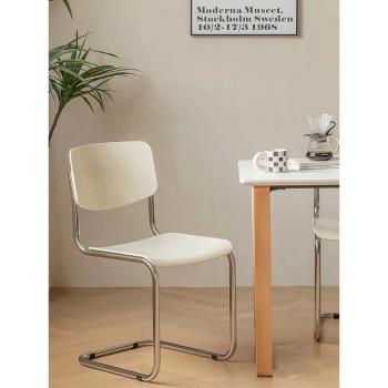 北歐餐椅現代簡約網紅ins家用設計師化妝椅民宿靠背凳休閑洽談椅