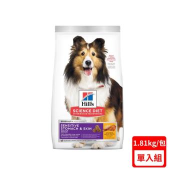Hill′s希爾思-成犬敏感胃腸與皮膚雞肉特調食譜 1.81kg(4lb) (607592)