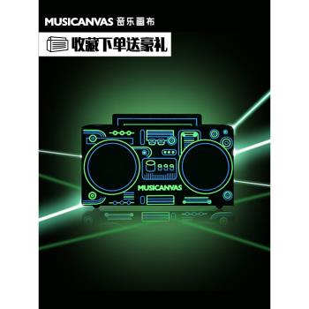 音樂畫布無線藍芽音箱網紅充電款迷你U盤小音響大聲音男生日禮物