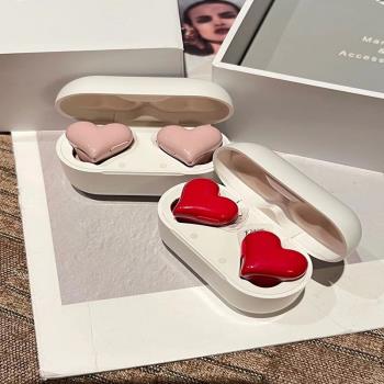 日本新款heartsbuds 愛心耳機心形耳機可愛女生無限藍牙心形耳機