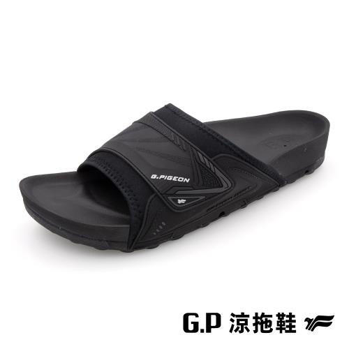 G.P 男款VOID防水機能簡約柏肯拖鞋G3768M-黑色(SIZE:40-44 共二色) GP