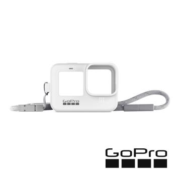 【GoPro】HERO 9/10/11 護套+繫繩(白) ADSST-002 正成公司貨