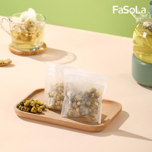 【FaSoLa】多用途一次性天然玉米纖維茶包袋 滷包袋 (100入)