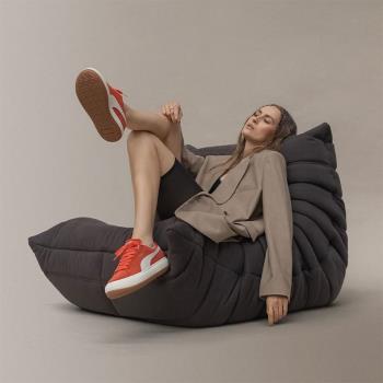 Togo意式極簡懶人沙發客廳臥室北歐網紅設計師科技布藝單椅毛毛蟲