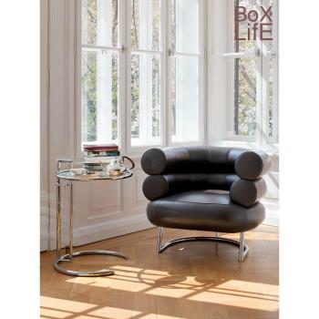 盒子生活包豪斯單人沙發中古設計師必比登椅真皮Bibendum Chair