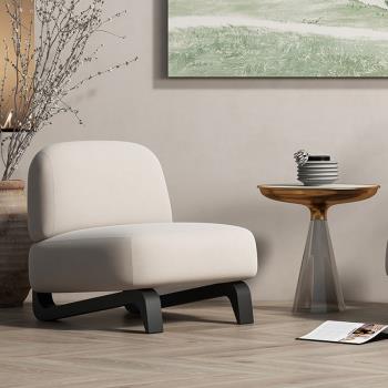 現代簡約懶人沙發椅極簡輕奢創意網紅設計師沙發椅客廳休閑單人椅