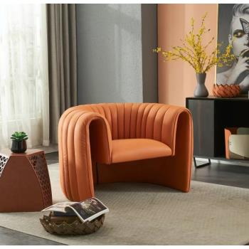 海誠意式設計師單人椅創意懶人椅客廳沙發椅工作室布藝沙發雙人椅