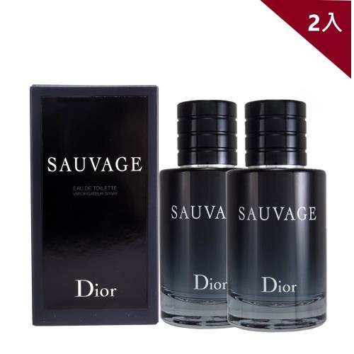 【限量2入組】Dior迪奧 曠野之心男性淡香水 60ML*2