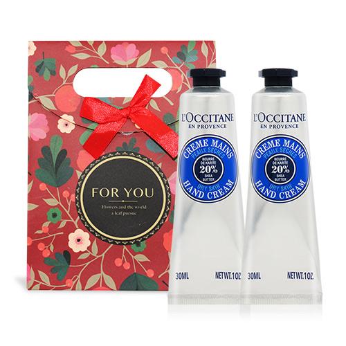 LOCCITANE 歐舒丹 乳油木護手霜禮盒30mlX2-畢業禮